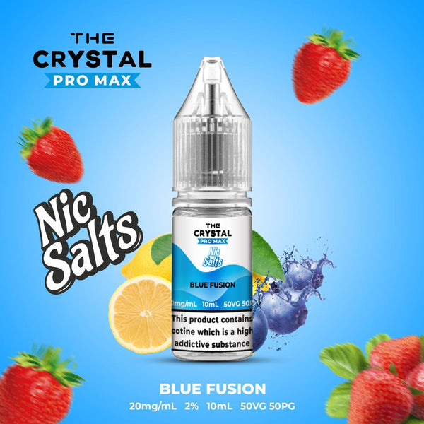 The Crystal Pro Max Hayati Nic Salts 10ml Box of 10 - Blue Fusion