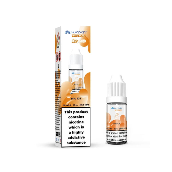 The Crystal Pro Max Hayati Nic Salts 10ml - Box of 10 - Bru Ice