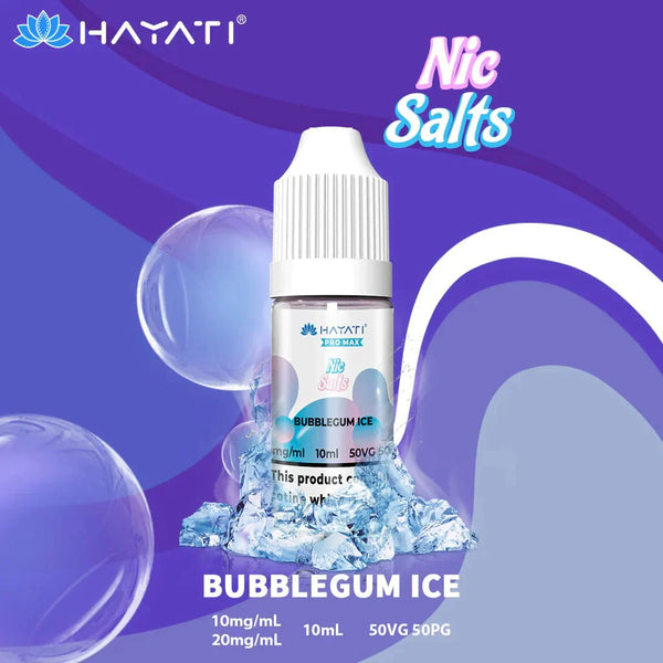 The Crystal Pro Max Hayati Nic Salts 10ml - Box of 10 - Bubblegum Ice