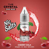 The Crystal Pro Max Hayati Nic Salts 10ml Box of 10-Cherry Cola