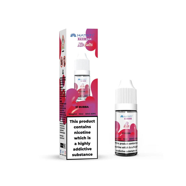 The Crystal Pro Max Hayati Nic Salts 10ml - Box of 10 - H' Bubba