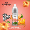 The Crystal Pro Max Hayati Nic Salts 10ml Box of 10-Juicy Peach