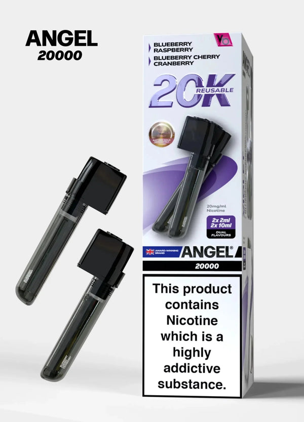 Vapes Bars Angel 20000 Prefilled Pods Box of 5 - #Simbavapeswholesale#