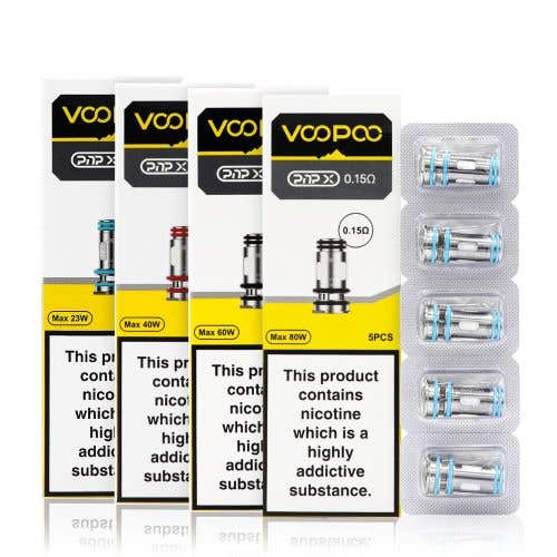 Voopoo PnP X Replacement Coils - Pack of 5-0.2ohm-vapeukwholesale